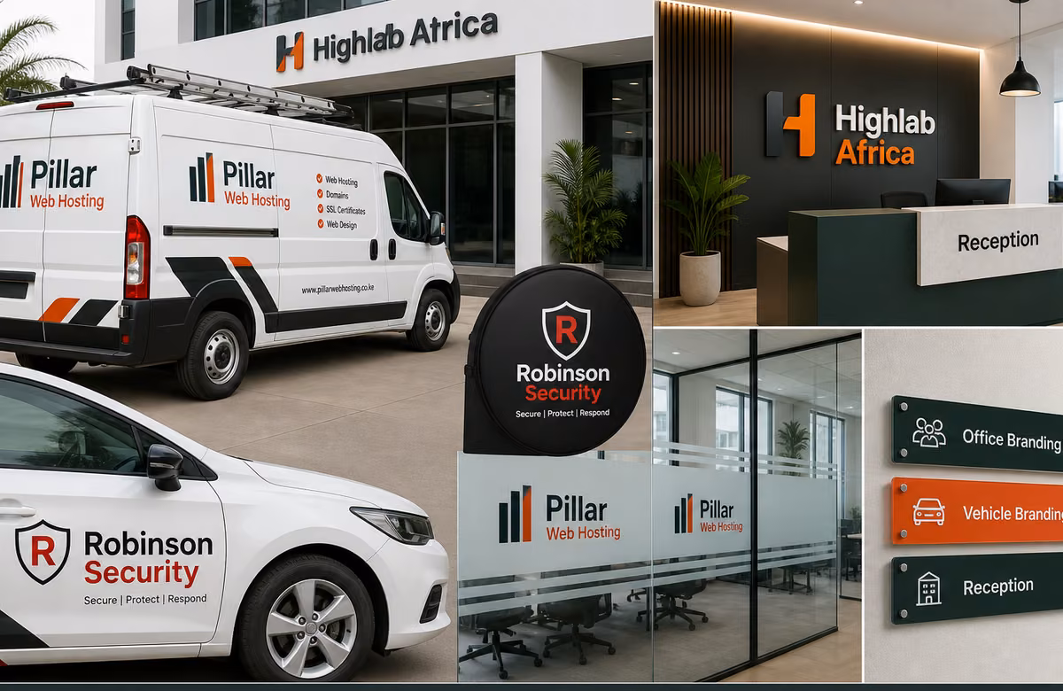 Vehicle & Office Branding image